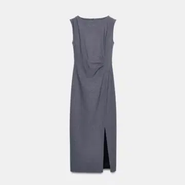 ZARA 드레이프 미디 원피스