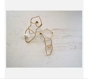 Akari H chic homme&femme pierced gold