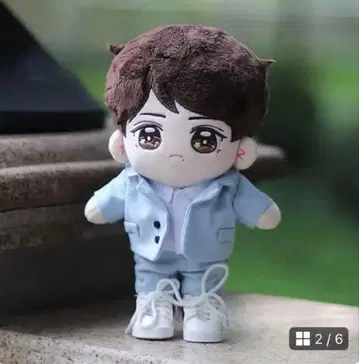 인형 옷 정장 세트 라이트 블루