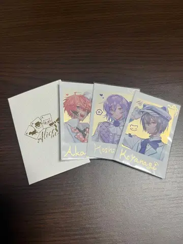 아카기 웬 코야나기 로우 호시미치 쇼 폴라로이드 세트 니지소사쿠 11