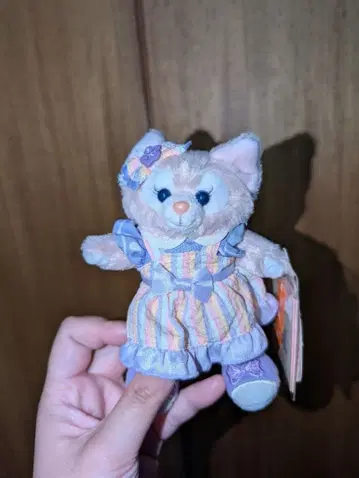 홍콩 디즈니 리나벨 봉제 인형 키체인