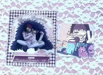 ONE PIECE 코라손 로시난테 아크릴 스탠드 아트 코스터