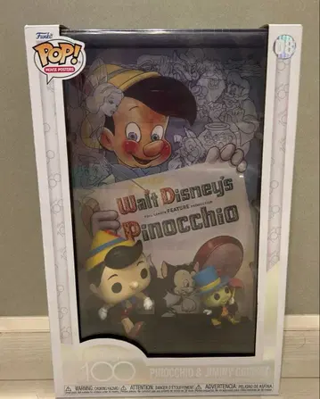 Funko POP! 디즈니 100주년 피노키오 & 지미니 크리켓