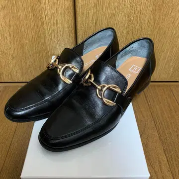 REFLET Jouir 힐 로퍼 블랙