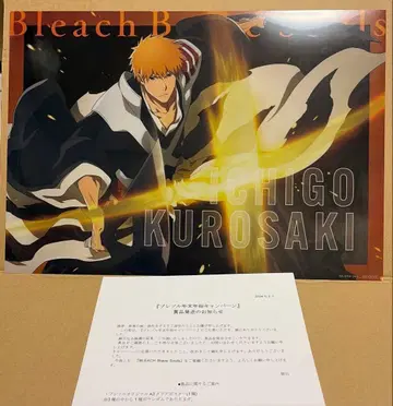 BLEACH 브레솔 블랙 사신 일기 클리어 포스터