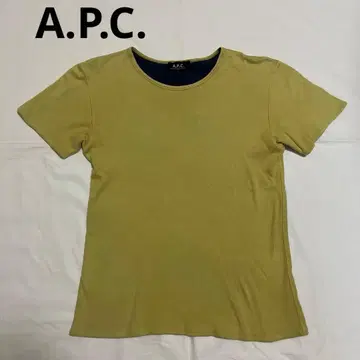 A.P.C. 반팔 T셔츠 카키 사이즈 S