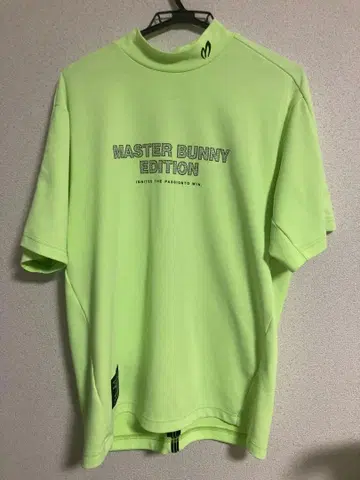 MASTER BUNNY EDITION 반팔 셔츠 라임 그린 6