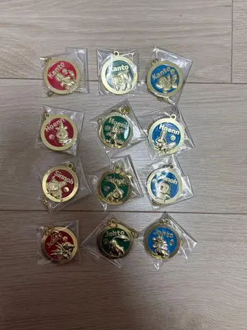 제일복권 포켓몬 J상 30주년 기념 메탈 참 전 12종 컴플리트
