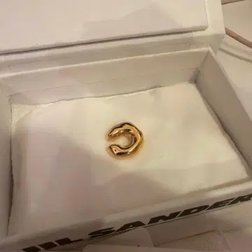 Jil sander 이어커프 골드
