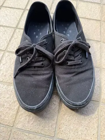 VANS 오센틱 프리미엄 트리플 블랙 29cm