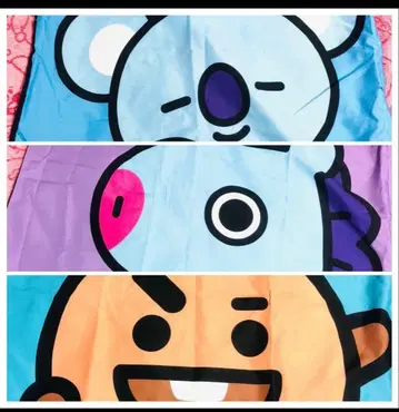 BT21 방석 커버 3종 KOYA MANG SHOOKY