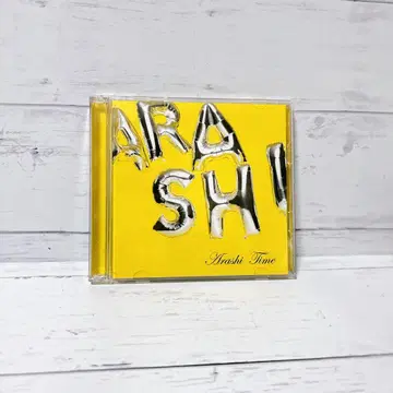 새상품급 아라시 ARASHI Time 초회 한정판 CD 2장 세트