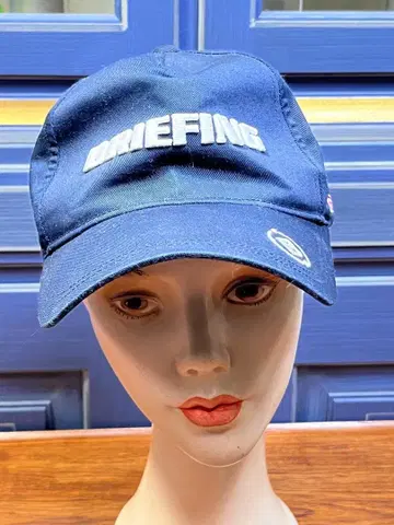 BRIEFING 브리핑 캡 네이비