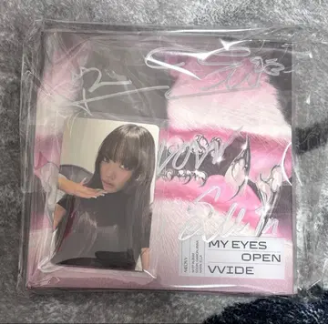 MEOVV 1st 앨범 친필 사인 CD 미야오 엽서