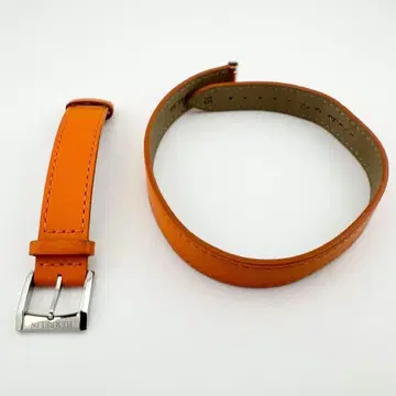 새상품급 미셸 엘르 블랑 17048.80 오렌지 손목시계 교체용 벨트