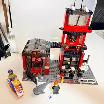 LEGO 레고 시티 7240 소방서 소방차 60011 레스큐 제트