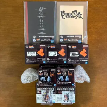 NARUTO 제일복권 F상 G상 H상 피규어 노트 스탬프 참