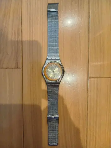 Swatch 스와치 손목시계 쿼츠 메쉬 벨트