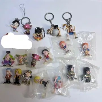 ONE PIECE 원피스 피규어 컬렉션 키링 세트