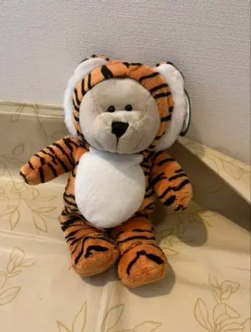 스타벅스 베어리스타 말레이시아 한정판 호랑이 봉제 인형
