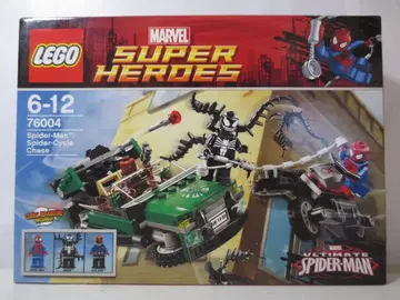 레고 LEGO 마블 슈퍼히어로 76004 스파이더 사이클 체이스