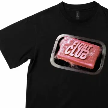 영화 FIGHT CLUB 파이트 클럽 티셔츠 블랙 반팔 무비티