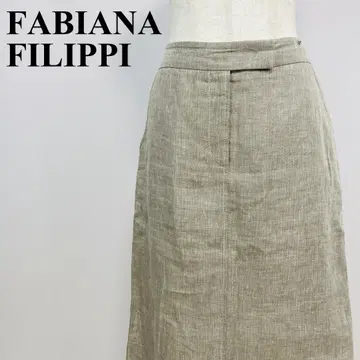 FABIANA FILIPPI 스커트 베이지 42/S 0786-A