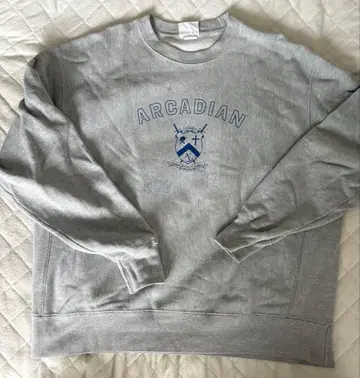 3XL 챔피언 리버스 위브 맨투맨 그레이