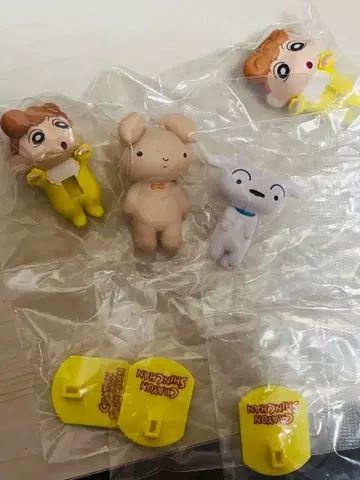 짱구는 못말려(크레용 신짱) 피규어 가챠가챠 4종 세트