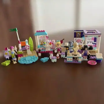 LEGO Friends 세트 서핑 타임 스위트 주방 아틀리에