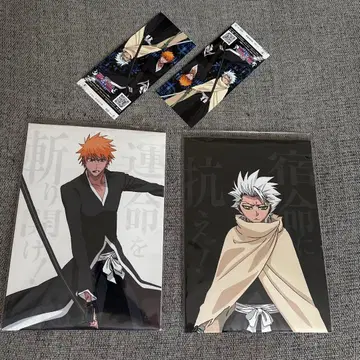 극장판 BLEACH 더 다이아몬드 더스트 리벨리온 보이스 포스터 세트