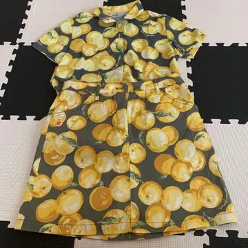 Munsingwear 골프웨어 셋업 후르츠 패턴 M