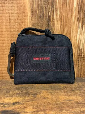 카라비너 부착 BRIEFING COIN PURSE MW GEN II 블랙
