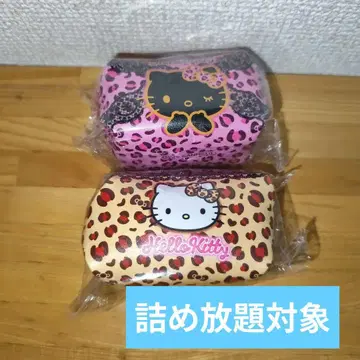 헬로키티 캐러멜 파우치 2종 세트