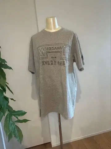 EG 워크데이 크로스오버 넥 포켓 티셔츠 L 새상품