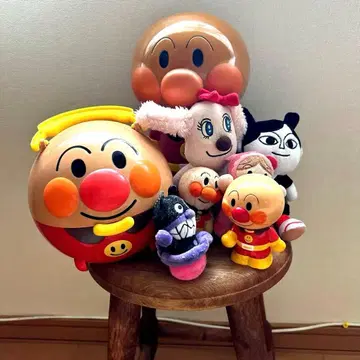 호빵맨 완구 봉제 인형 세트