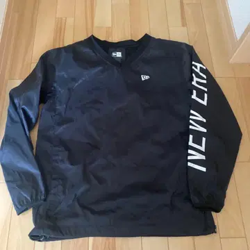 NEW ERA 나일론 자켓 블랙 L