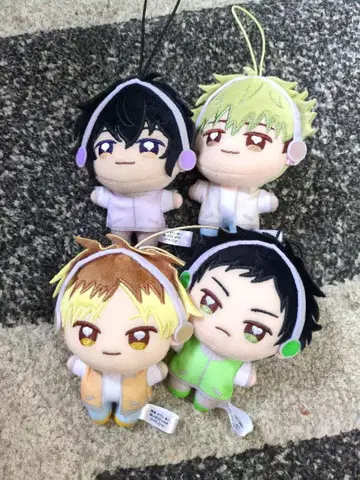 봉제 인형 4개 세트 마스코트 기븐 누이푸리케 mini 바다로