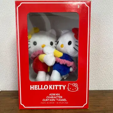 레어 [Sanrio] 키티 미미 아스완 커튼 태슬 미사용품