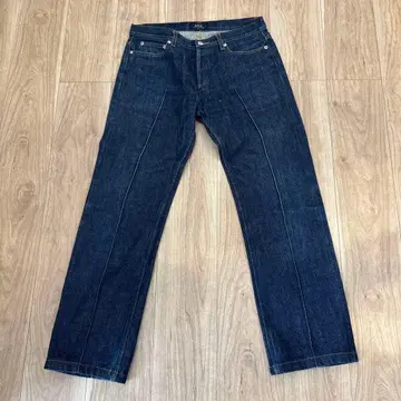 A.P.C. 스트레이트 데님 인디고 사이즈 30