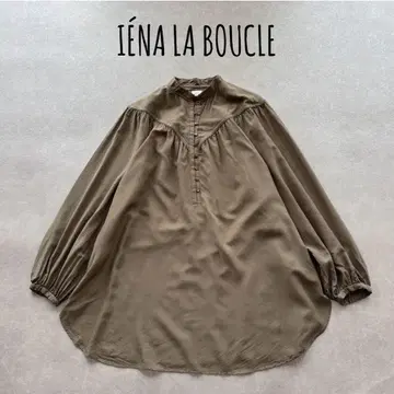 [새상품급] IENA LA BOUCLE 최근 모델 셔츠 볼륨 슬리브