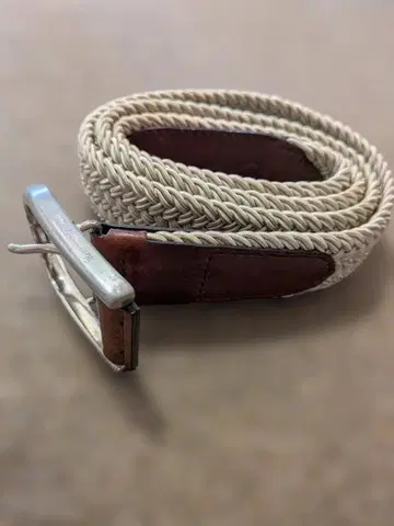 Ermenegildo Zegna 제냐 메쉬 벨트 95/36