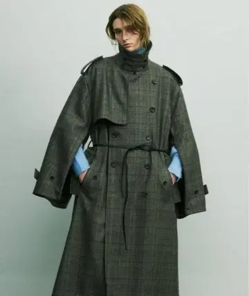 stein 22AW 오버사이즈 트렌치 코트