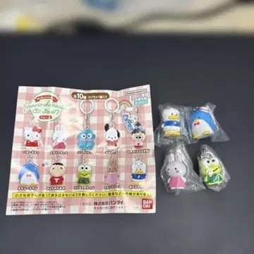 산리오 캐릭터즈 올스타 메지루시 액세서리, 미개봉 새상품 4개 세트 판매