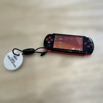 PSP-3000 미니어처 스트랩 레드