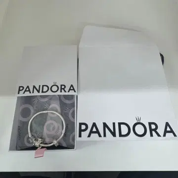 PANDORA 스티치 콜라보 실버 팔찌