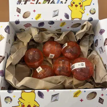 포켓몬 패키지 키링 6개 미개봉 특전 카드 포함