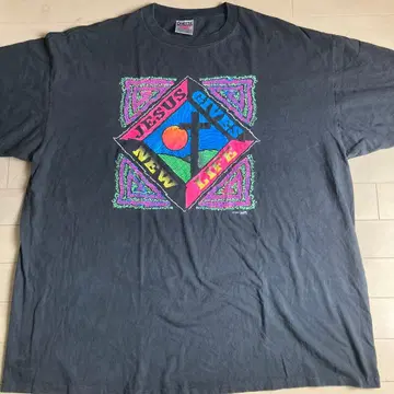 90s ONEITA JESUS GIVES NEW LIFE TEE XXXL