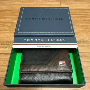 TOMMY HILFIGER 가죽 코인 케이스 동전 지갑