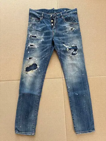 DSQUARED2 데미지 가공 데님 팬츠